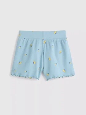 1,5-8 años | pantalones cortos con ribete acanalado