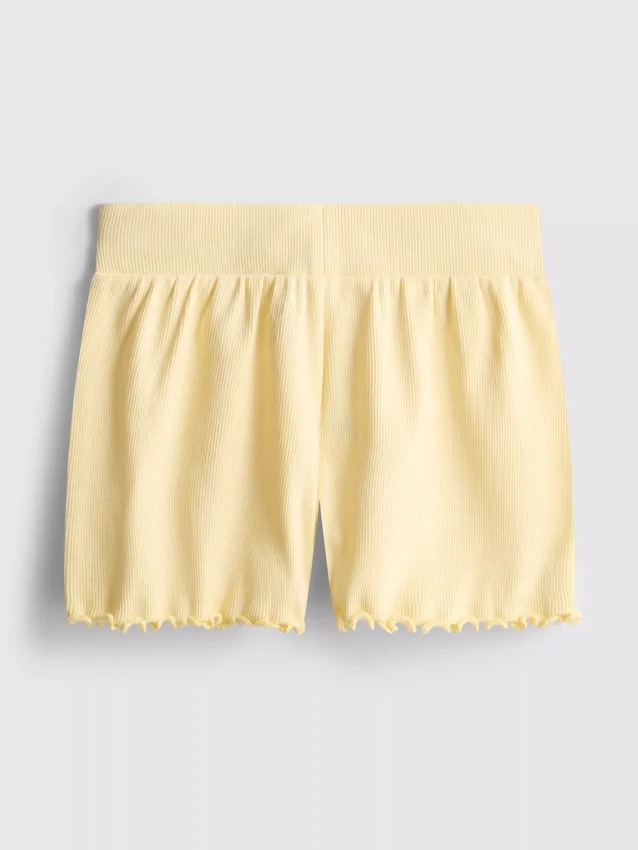 1,5-8 años | pantalones cortos con ribete acanalado