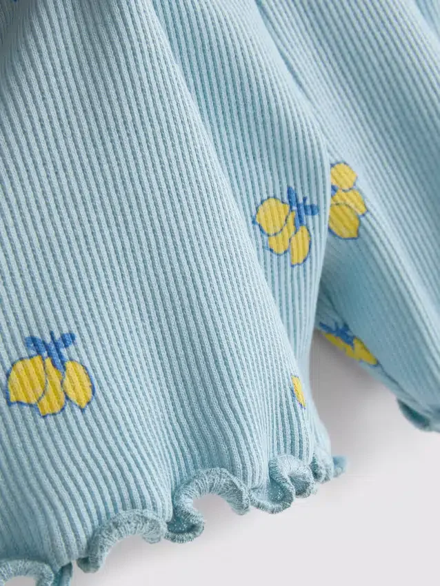 1,5-8 años | pantalones cortos con ribete acanalado