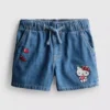 1,5-8 años | Pantalones cortos de mezclilla de Hello Kitty