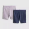 1,5-8 años | Paquete de 2 pantalones cortos de ciclismo acanalados