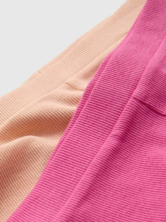 1,5-8 años | Paquete de 2 pantalones cortos de ciclismo acanalados