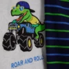 1,5-8 años | pijama de felpa con estampado de dinosaurios