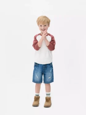 1,5-8 años | sudadera con bloques de color