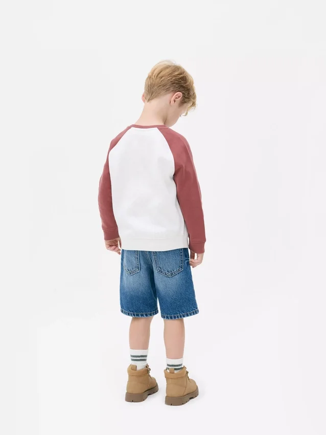 1,5-8 años | sudadera con bloques de color