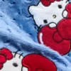 1,5-8 años | Suéter de manga corta con cuello de Hello Kitty en color rosa claro