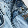 1,5-8 años | vaqueros con bordados de frutas