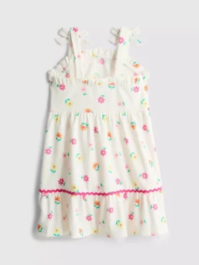 1,5-8 años | vestido con textura arrugada
