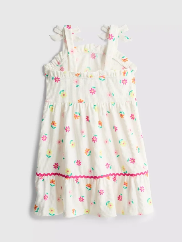 1,5-8 años | vestido con textura arrugada