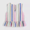 1,5-9 años | Blusa con peplum a rayas
