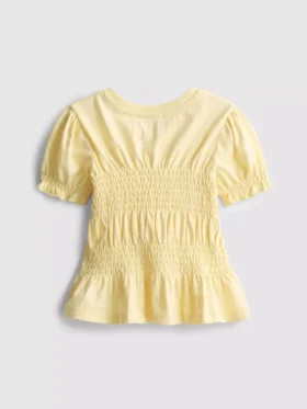 1,5-9 años | Blusa con peplum fruncido