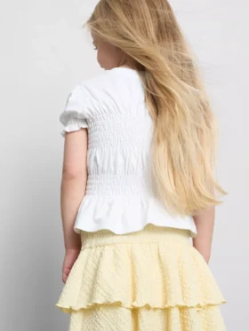 1,5-9 años | Blusa con peplum fruncido