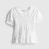 1,5-9 años | Blusa con peplum fruncido