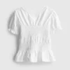 1,5-9 años | Blusa con peplum fruncido