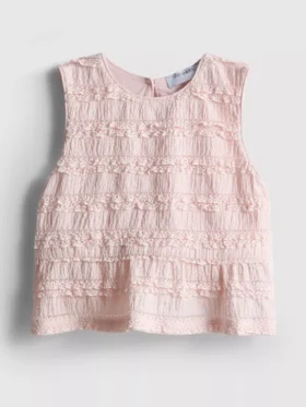 1,5-9 años | Blusa sin mangas con peplum