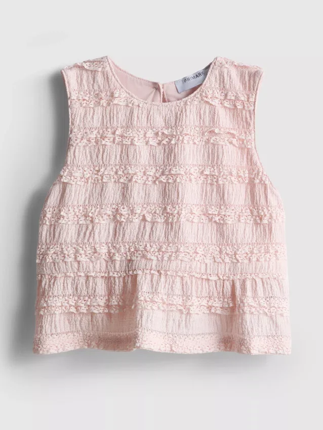 1,5-9 años | Blusa sin mangas con peplum