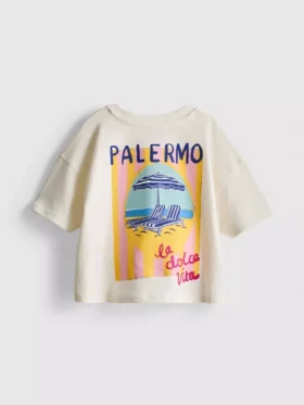 1,5-9 años | Camiseta gráfica de corte cuadrado Palermo