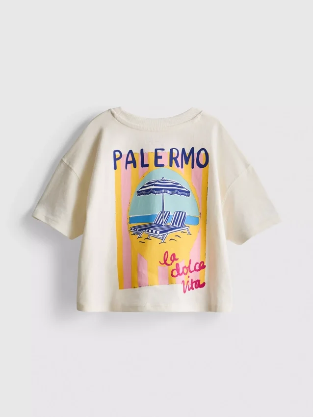 1,5-9 años | Camiseta gráfica de corte cuadrado Palermo