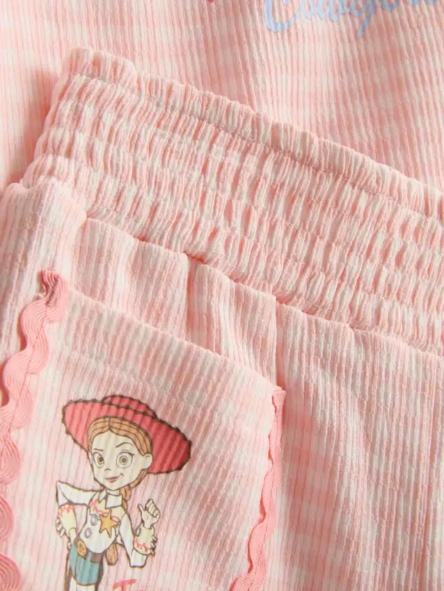 1,5-9 años | Conjunto de blusa con peplum y pantalones cortos de Toy Story de Disney·Pixar