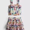 1,5-9 años | Conjunto de blusa de Stitch de Disney y falda Rara