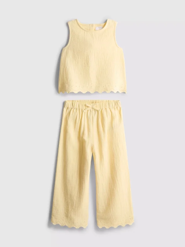1,5-9 años | Conjunto de blusa sin mangas y pantalones