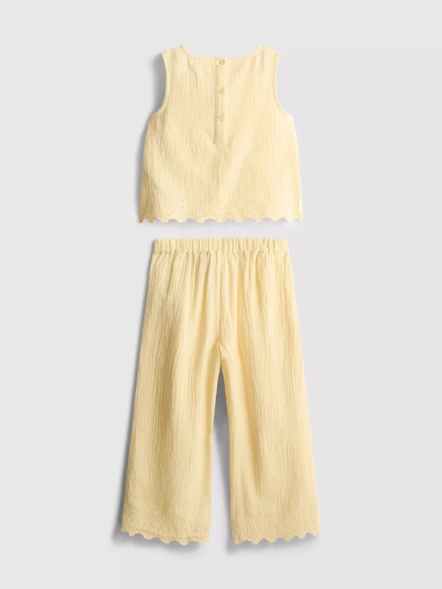 1,5-9 años | Conjunto de blusa sin mangas y pantalones