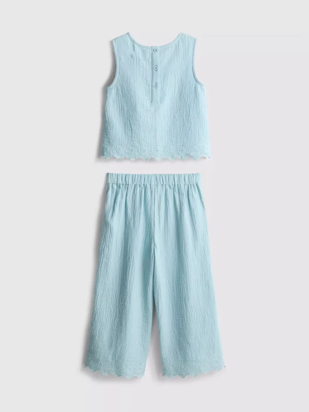 1,5-9 años | Conjunto de blusa sin mangas y pantalones