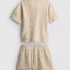 1,5-9 años | Conjunto de camisa a rayas y pantalones cortos