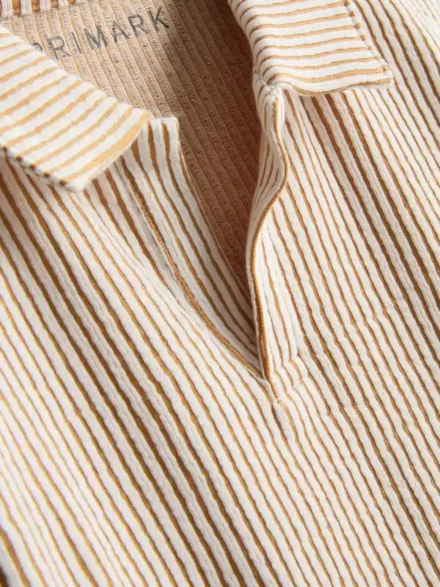 1,5-9 años | Conjunto de camisa a rayas y pantalones cortos