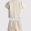 1,5-9 años | Conjunto de camisa y pantalones cortos bordados