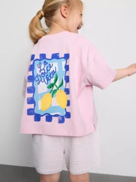1,5-9 años | Conjunto de camiseta holgada y pantalones cortos