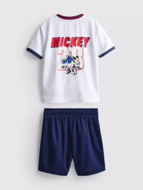 1,5-9 años | Conjunto de camiseta y pantalones cortos de fútbol de Minnie Mouse de Disney