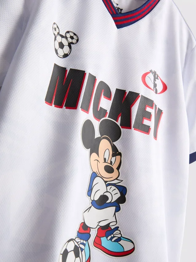 1,5-9 años | Conjunto de camiseta y pantalones cortos de fútbol de Minnie Mouse de Disney
