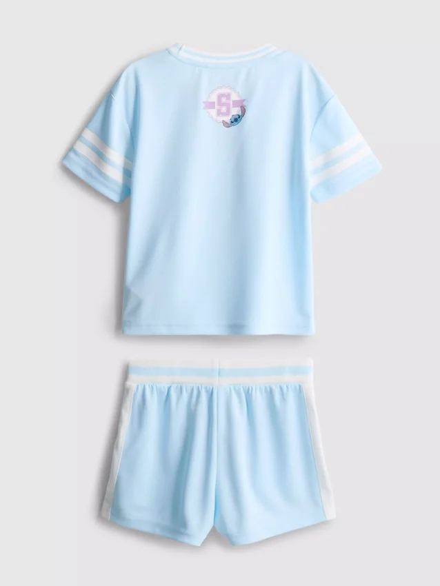 1,5-9 años | Conjunto de camiseta y pantalones cortos de Stitch de Disney