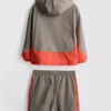 1,5-9 años | Conjunto de chamarra deportiva y pantalones cortos