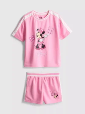 1,5-9 años | Conjunto de pantalones cortos de Minnie Mouse de Disney