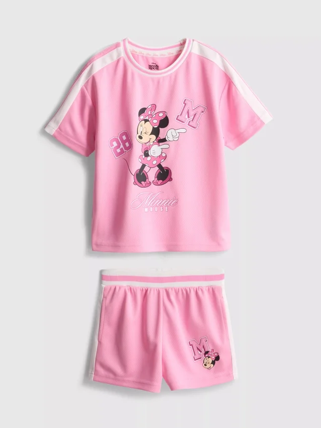 1,5-9 años | Conjunto de pantalones cortos de Minnie Mouse de Disney