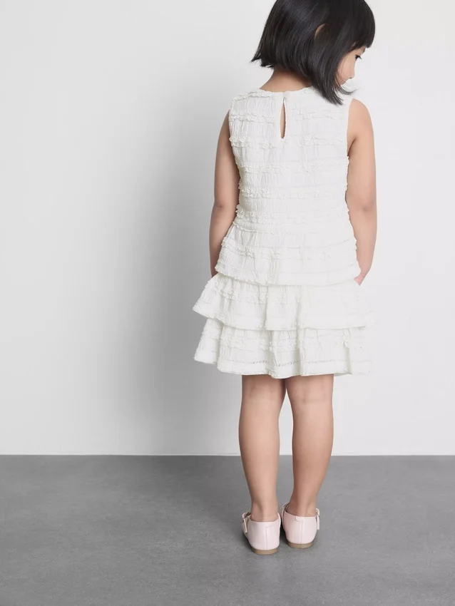 1,5-9 años | Falda-pantalón con volantes y ribete de encaje