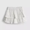 1,5-9 años | Falda-pantalón con volantes y ribete de encaje
