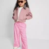 1,5-9 años | Pantalones con textura arrugada