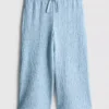 1,5-9 años | Pantalones con textura arrugada