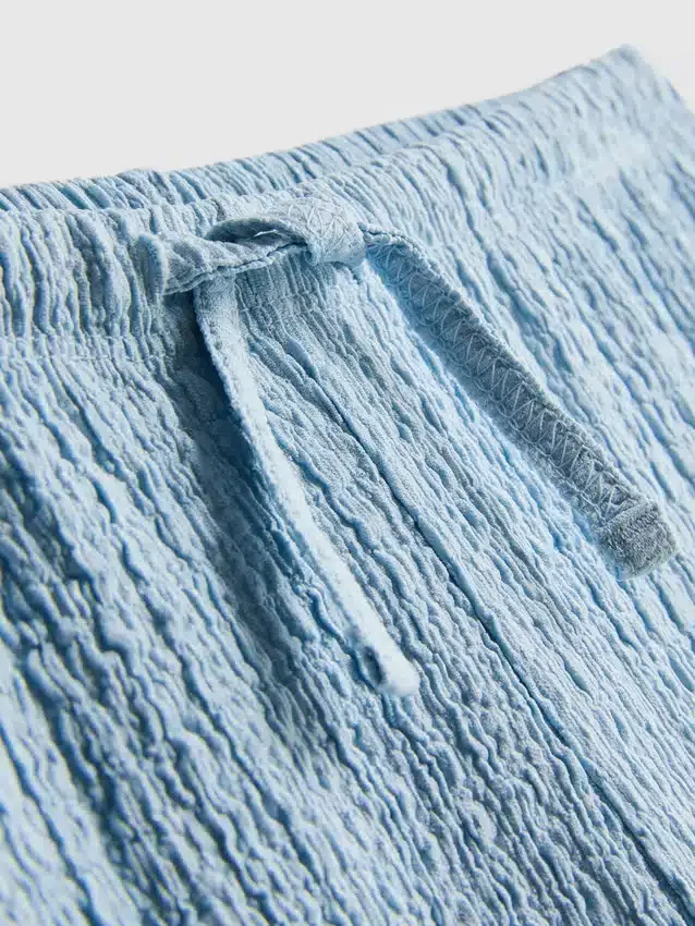 1,5-9 años | Pantalones con textura arrugada