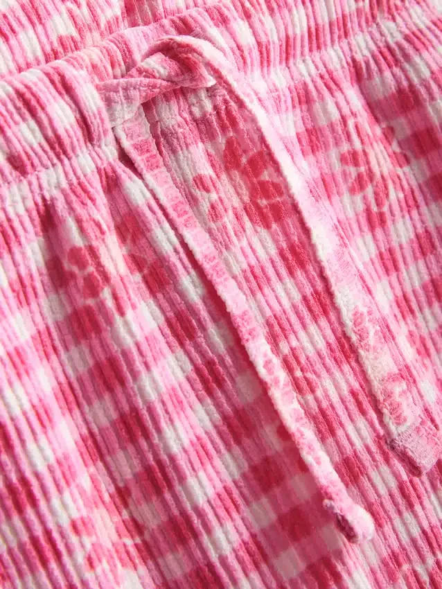 1,5-9 años | Pantalones con textura arrugada
