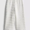 1,5-9 años | Pantalones con volantes y textura arrugada