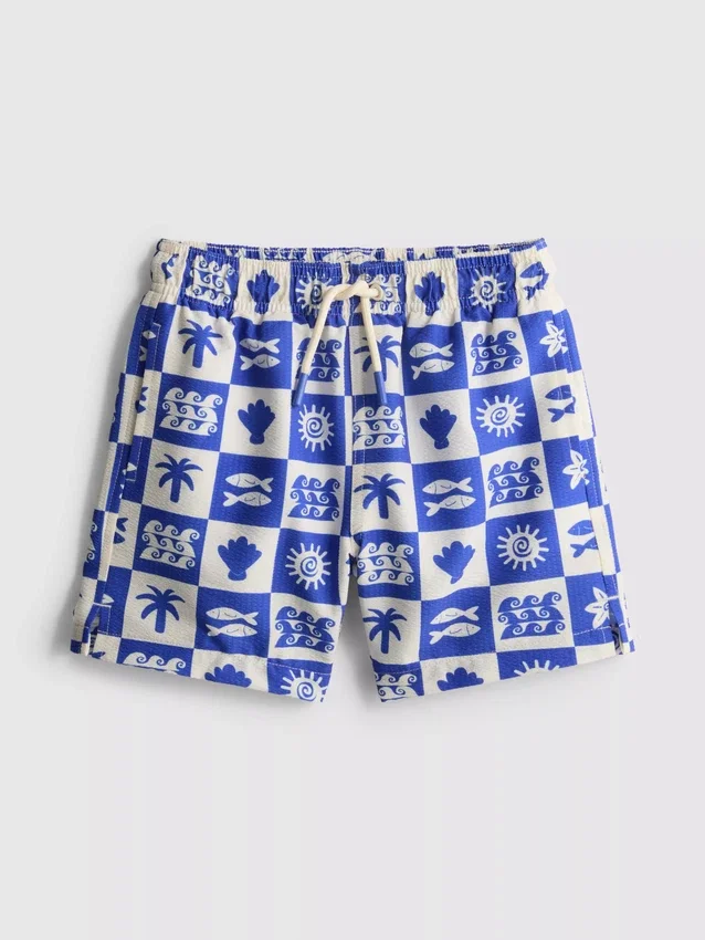 1,5-9 años | Pantalones cortos con estampado de azulejos