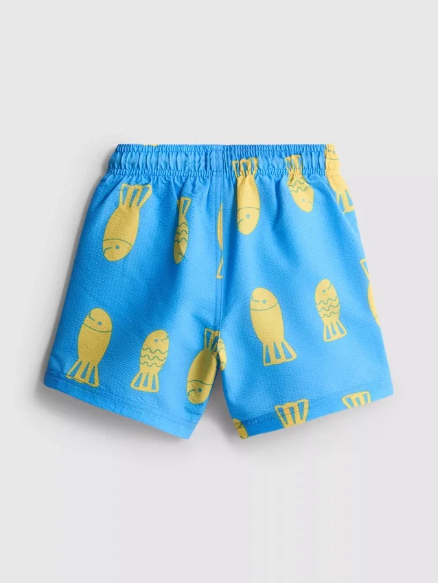 1,5-9 años | Pantalones cortos de baño con diseño de peces