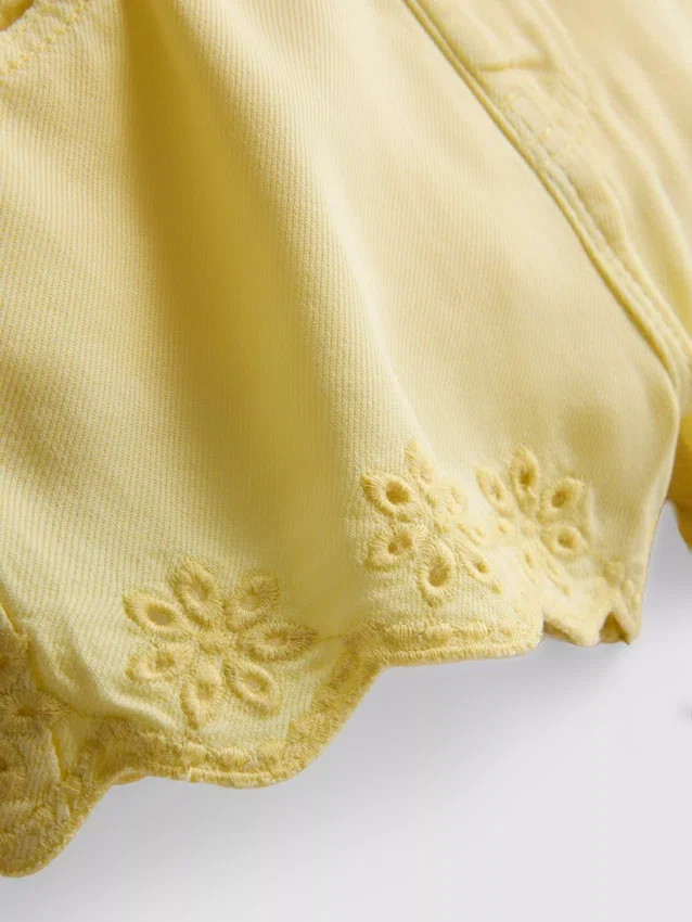 1,5-9 años | pantalones cortos de mezclilla bordados