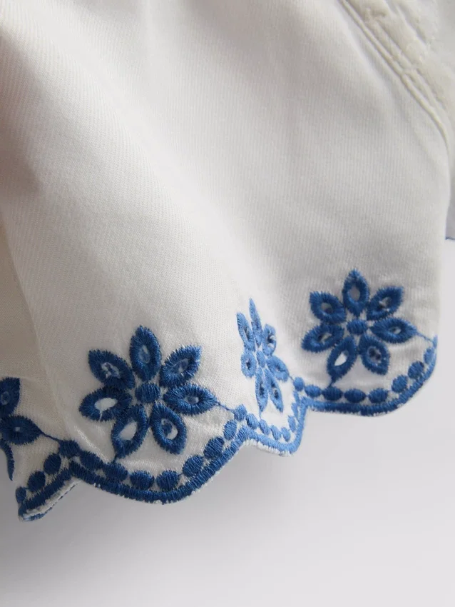 1,5-9 años | pantalones cortos de mezclilla bordados
