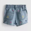 1,5-9 años | pantalones cortos de mezclilla con corte paperbag