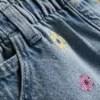1,5-9 años | pantalones cortos de mezclilla con corte paperbag